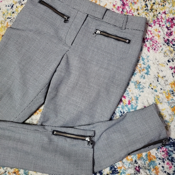 Veronica Beard houndstooth skinny pants - Picture 7 of 9